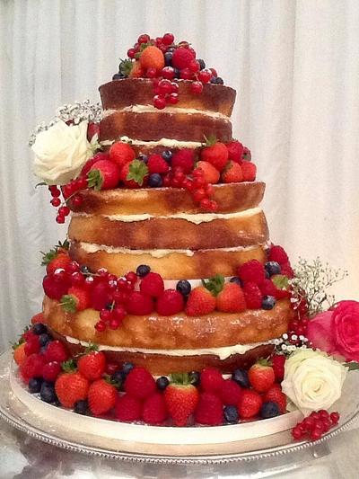 Naked Cake  - Cake by Michelle George