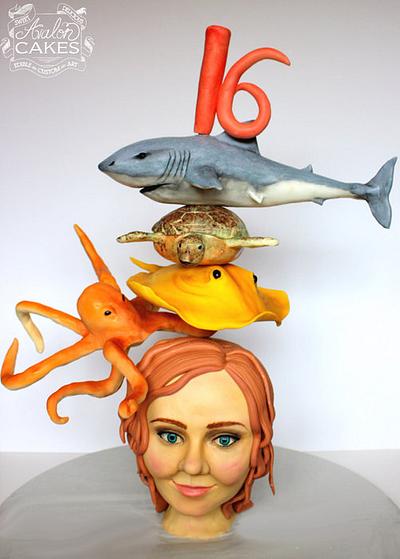 She Dreams of the Sea World - Cake by Avalon Cakes School of Sugar Art