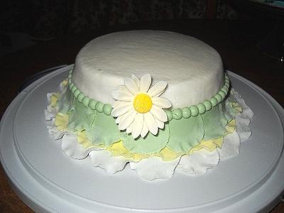 6 in Petal Skirt Cupcake Tree Topper - Cake by Teresa F.