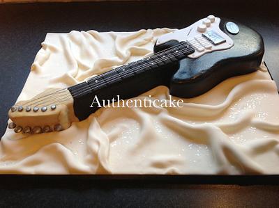 Electric guitar  - Cake by Ange Cliffe