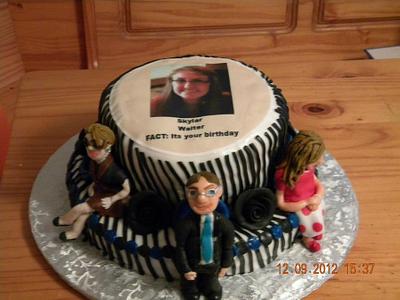 The "Office" personalized cake - Cake by sweeties