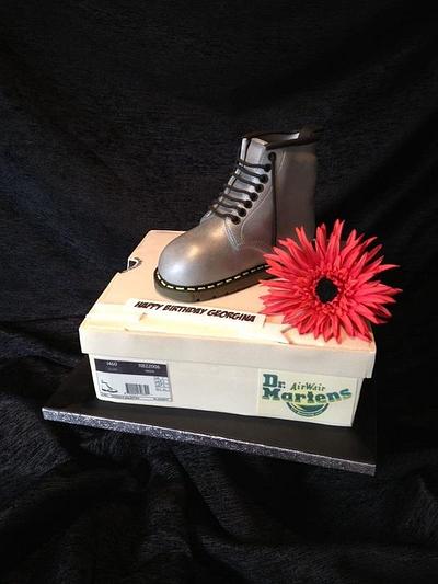 Dr marten boot  - Cake by Symphony in Sugar