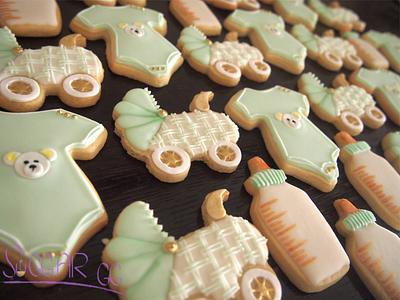 "It's a boy" cookies - Cake by suGGar GG