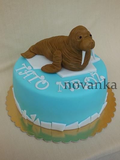 A walrus cake - Cake by Novanka