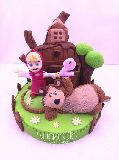 Masha&the Bear - Cake by SugarClo