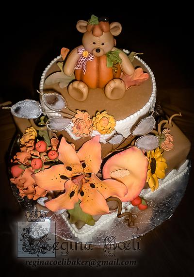 The pumpkin bear - Cake by Regina Coeli Baker