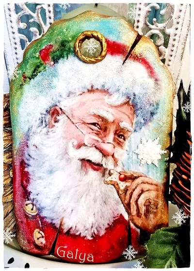 Santa Claus/Christmas cookies - Cake by Galya's Art 