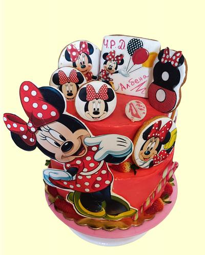 Minnie mouse  - Cake by Elli