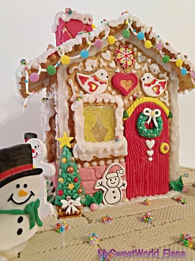 Christmas cookie house...🎅🤶 - Cake by My Sweet World_Elena