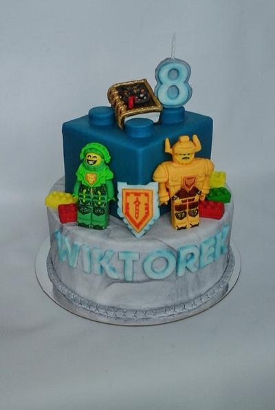 Lego Nexo  Knights  - Cake by Daria