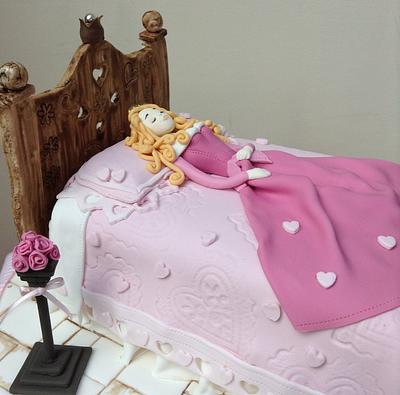 Sleeping Beauty - Cake by Samantha's Cake Design