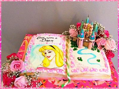 Sleeping Beauty Book Cake - Cake by Bethann Dubey
