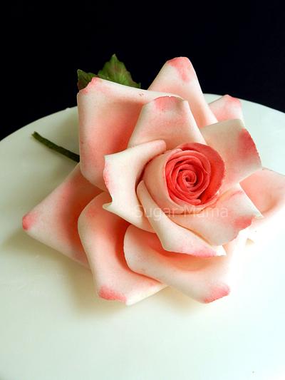 Simple Rose Cake - Cake by mamadu
