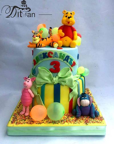 Winnie the Pooh - Cake by Ditsan
