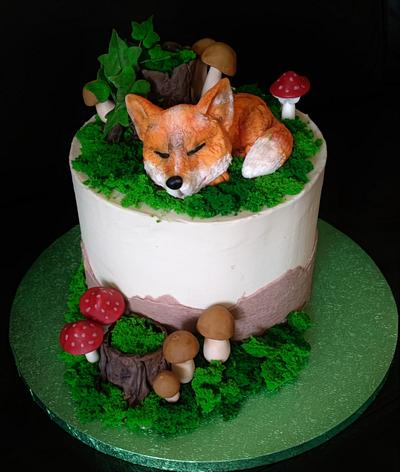 fox - Cake by OSLAVKA