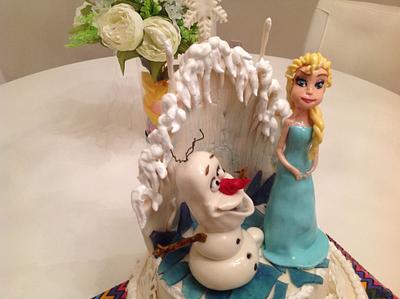 Again Frozen:) - Cake by Malika