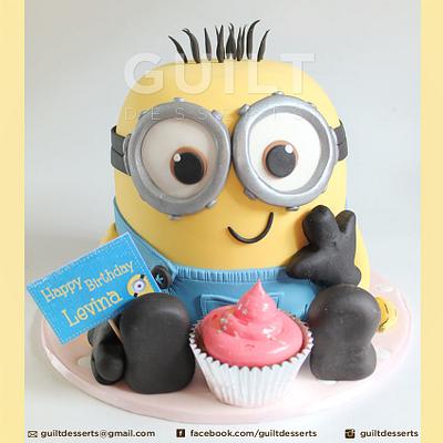 Minion - Cake by Guilt Desserts