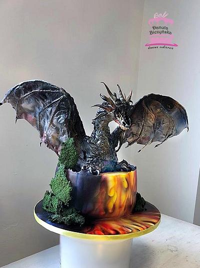 Dragon - Cake by danadana2