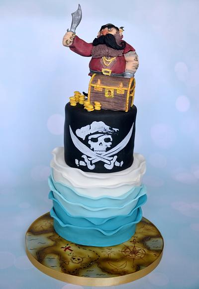 pirate cake - Cake by Cakey Bakes Cakes 