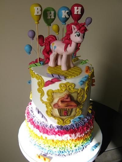 My little pony…pinkie pie cake - Cake by Delice