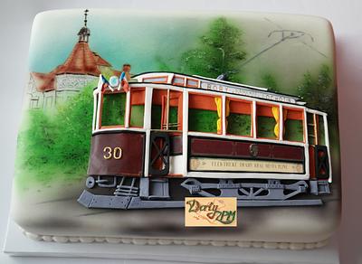 Historical TRAM 3D picture - Cake by Dorty-ZPM