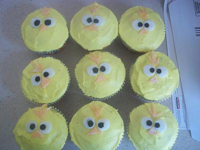 chick cupcakes - Cake by cakes by khandra