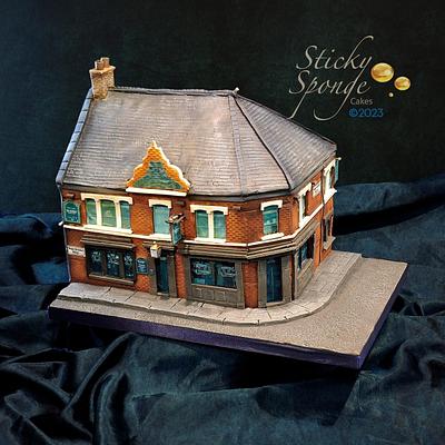 Pub cake - Cake by Sticky Sponge Cake Studio