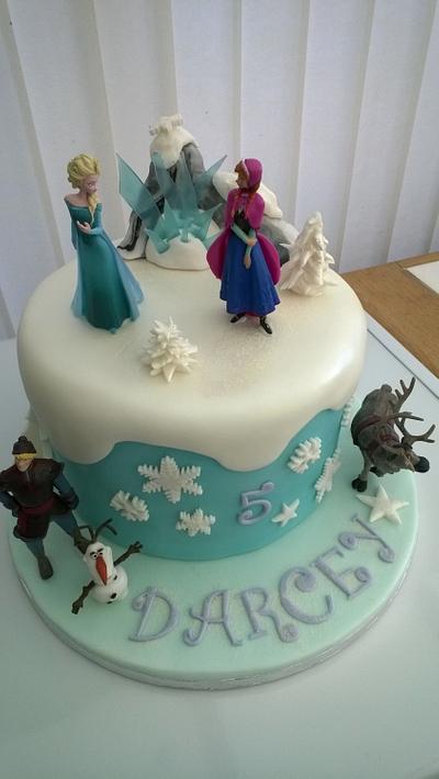 Frozen - Cake by Combe Cakes