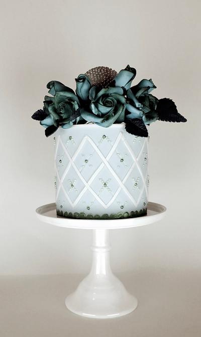 Diamond Rose - Cake by Le RoRo Cakes