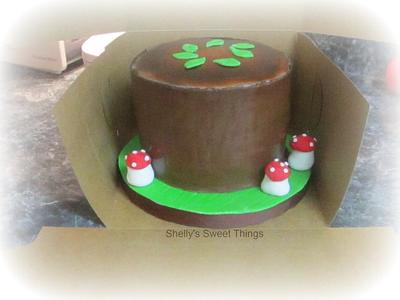 Stump cake  - Cake by Shelly's Sweet Things