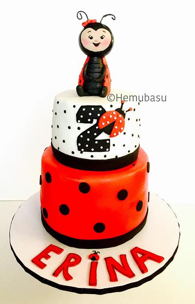 Ladybug theme cake! - Cake by Hemu basu