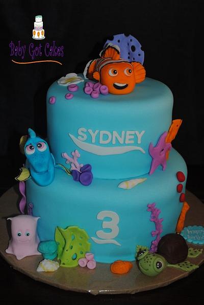 Finding Nemo - Cake by Baby Got Cakes