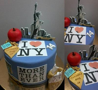 N.Y - Cake by Projectodoce