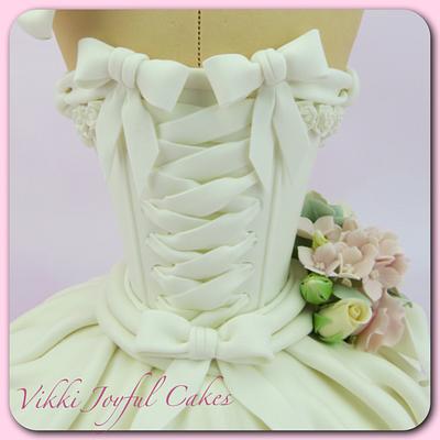 Bridal fashion sugar art - Cake by Vikki Joyful Cakes