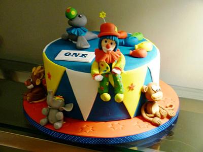 Circus Cake - Cake by Angel Cake Design