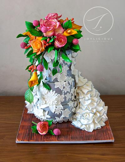 Tin Anniversary - Cake by Joyliciouscakes