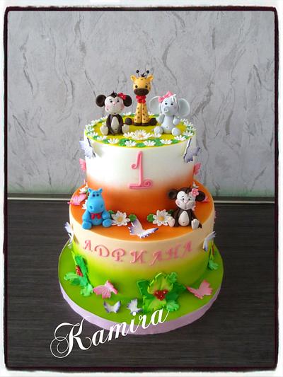 Cake for one year old - Cake by Kamira