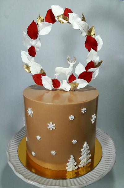 Christmas cake  - Cake by camilagarcia