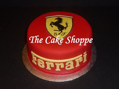 Ferrari logo cake - Cake by THE CAKE SHOPPE