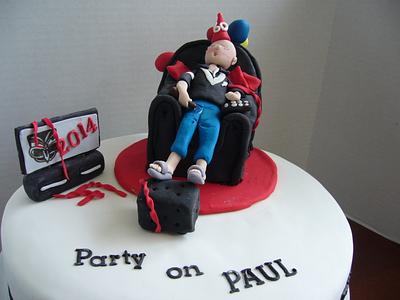Party Boy! - Cake by Bev Jones