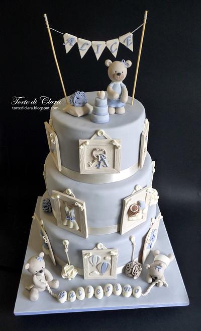 Baptism cake - Cake by Clara