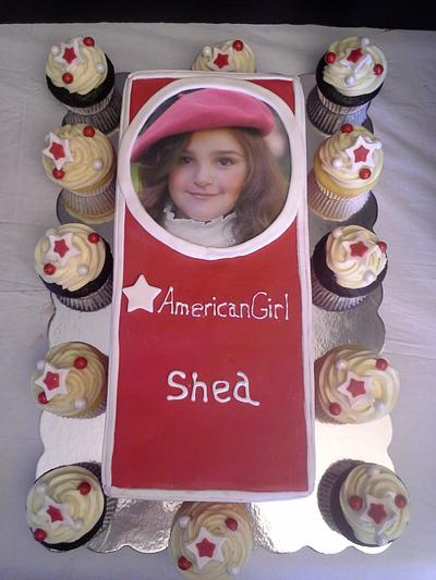 American Girl Doll - Cake by Sassy Cakes, LLC