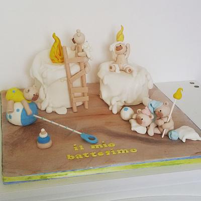 teddy cake - Cake by Sabrina Adamo 