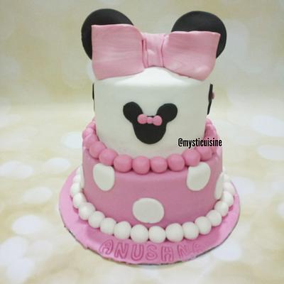 minnie mouse - Cake by Paramjit