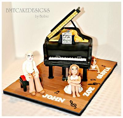 Piano Cake - Cake by Bobie MT