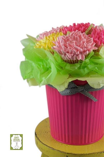 Cupcake bouquet - Cake by Ventidesign Cakes