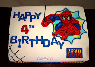 Spider-Man Cake - Cake by Laura Barajas 