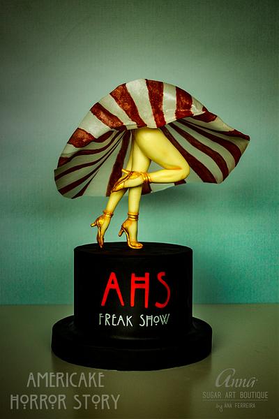 Freak Show - Americake Horror Story Collaboration - Cake by Anna Sugar Art Boutique