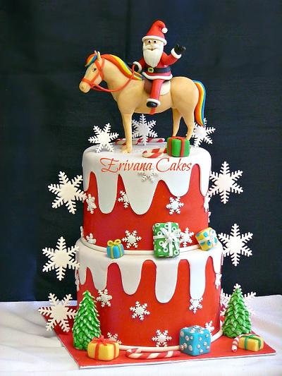 Christmas cake - Cake by erivana