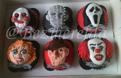 Horror movie cupcakes - Cake by Bezmerelda